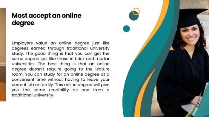 Are online degrees respected by employers today